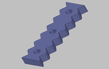 Shredder sabit bıçak